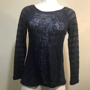 ♥️ women’s long sleeve top black XS